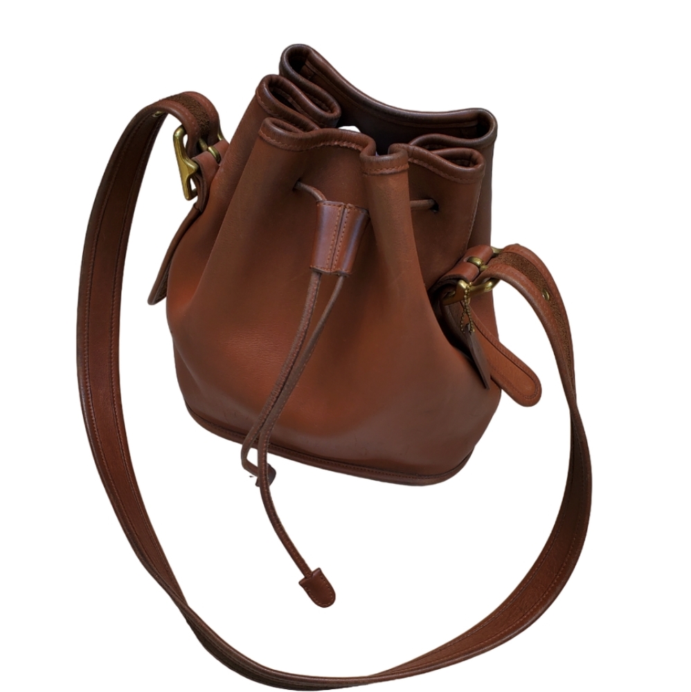Coach Vintage Drawstring Y2k Bucket Bag 9952 Gem